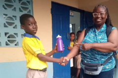 Award to a student for most science question answered