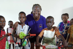 GapBuster bicycles distributed to students for easy access to school