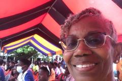 Chauser Perkins, GapBuster, Inc. Volunteer in Ghana with GapBuster Ghana students