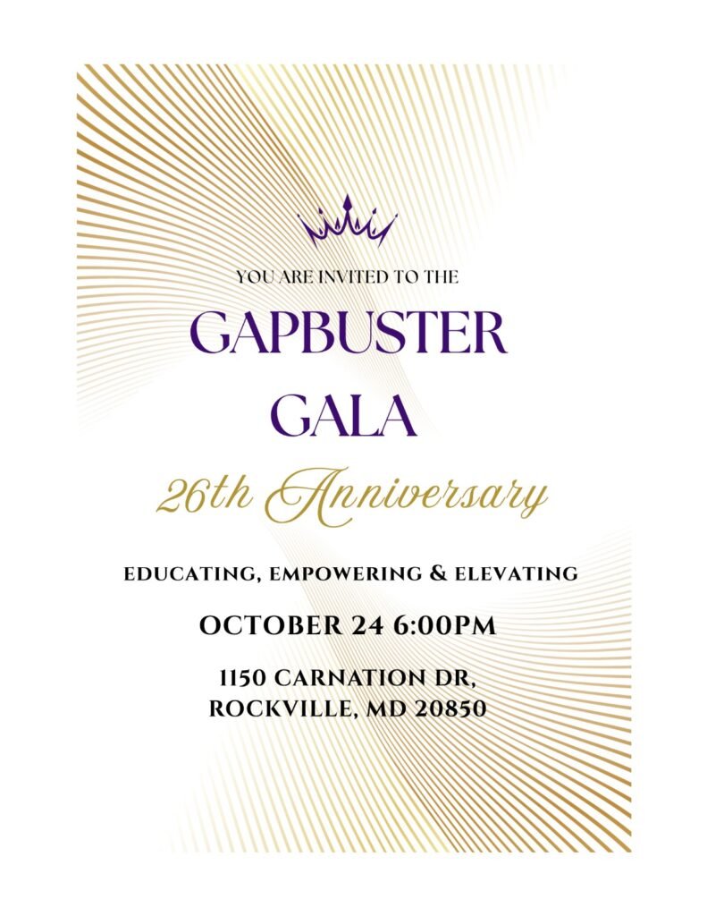 The GapBuster Gala
